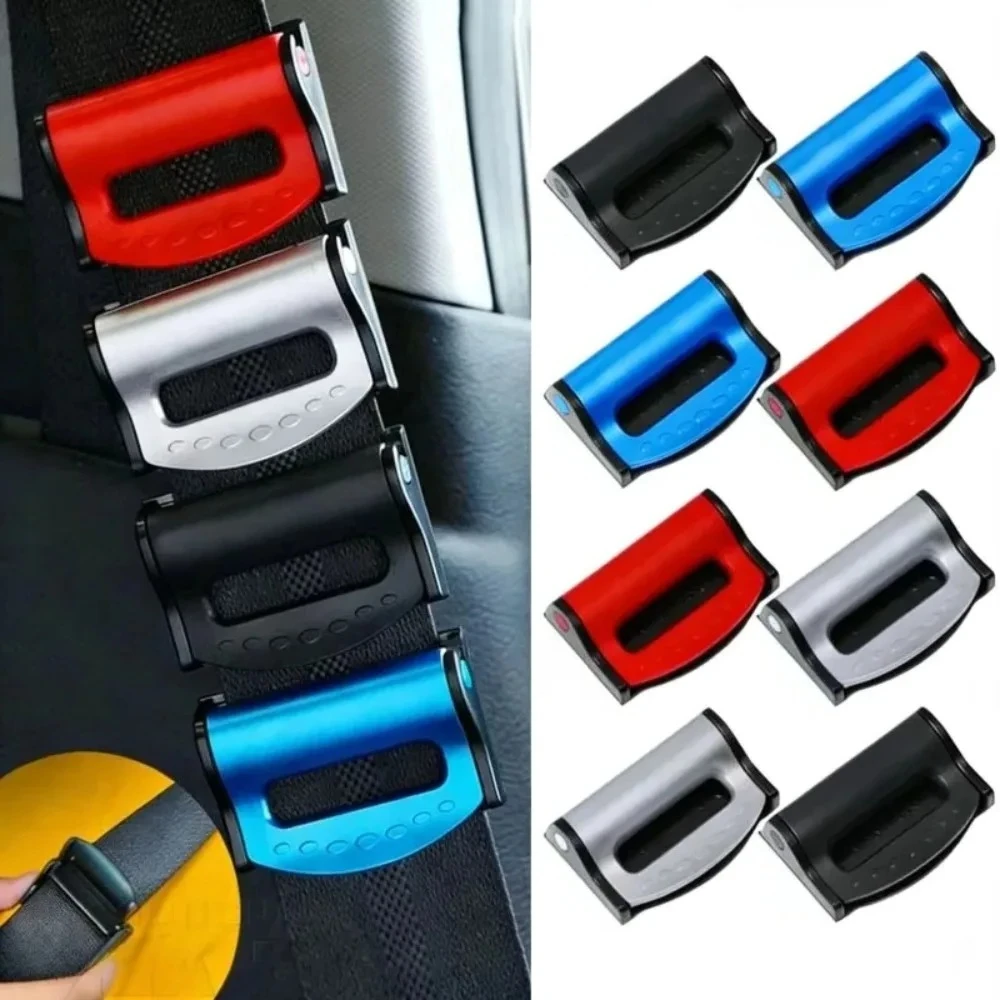 Clips Universales para Cinturón de Seguridad de Auto, Hebilla de Cinturón de Seguridad, Clip de Fijación Simple, Clip de Fijación Resistente Antideslizante para Cinturón de Seguridad de Auto