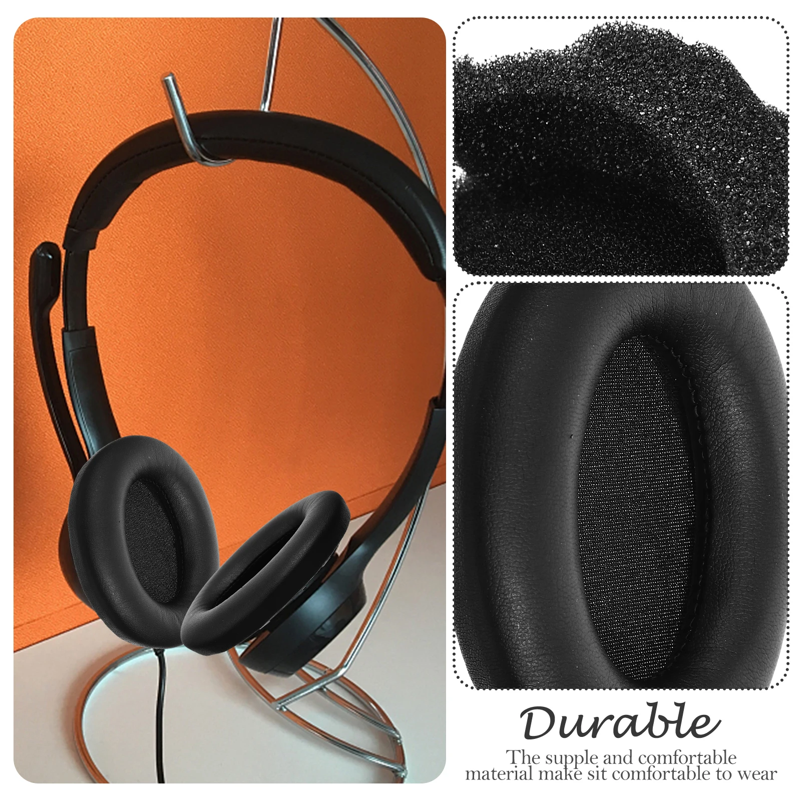 

Earphone Covers Headphone Earpads Replacement Cushion Disposable Imitation Headphones for