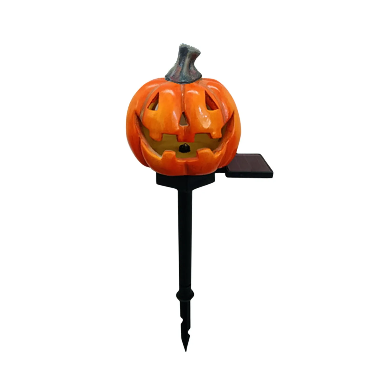 Solar Pumpkin Stake Light Trending Witch Hat Jack O Lantern Bestseller Waterproof Halloween Pathwa Lamp Top Seller Garden Decor