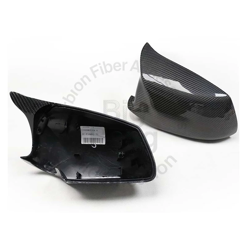 Suitable for BMW 5 Series F10/F18 early carbon fiber retrofit, M5 carbon fiber replacement rearview mirror housings and side mir