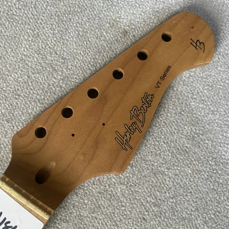 jN184 Origianl & Genuine HB Roasted Maple Wood 6 Strings ST Electric Guitar Neck 22 Frets 648MM Scales Length DIY Parts