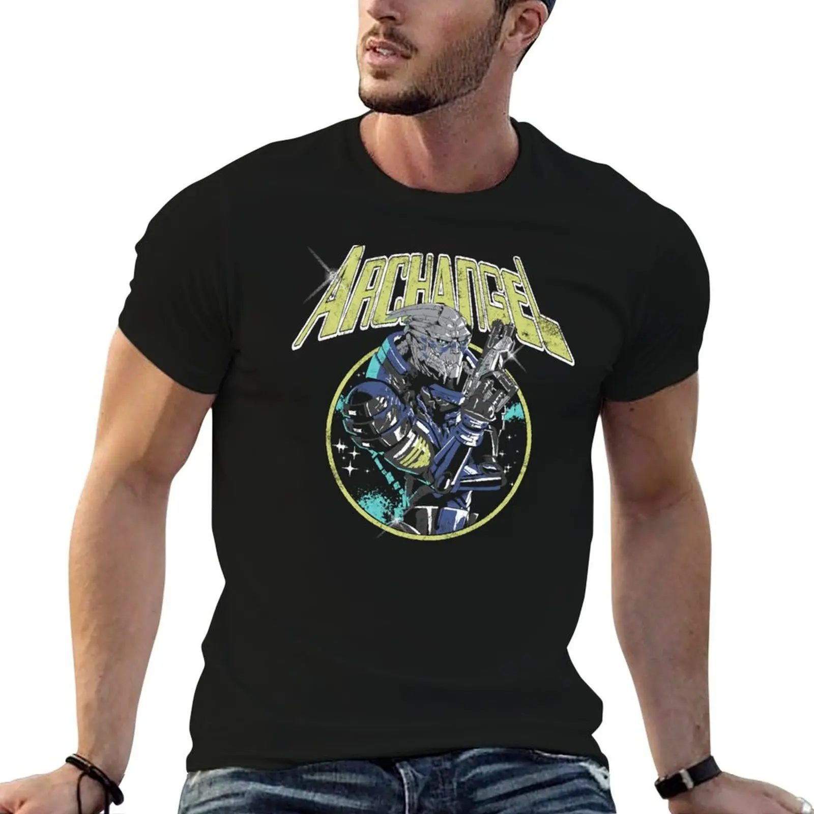 

shirts for man effect shirts t man shirts anime white vakarian cotton for t mass The pack man for t pack T-Shirt