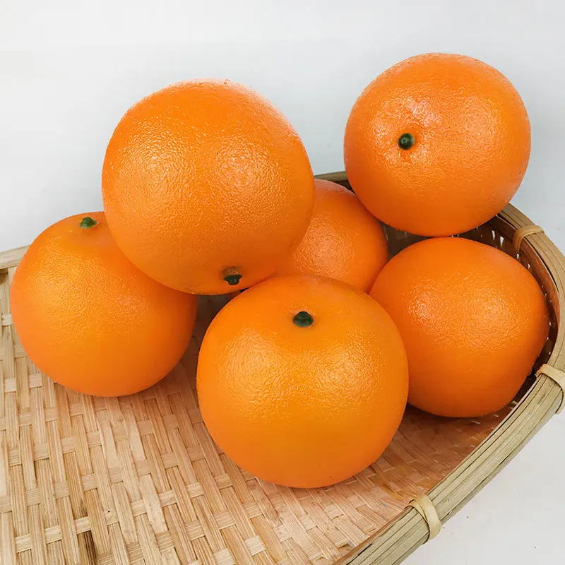 

Artificial Orange Fake Fruit Model Fake Orange Fruit Milk Tea Shop Window Display Simulation Photography Props Home Decorations