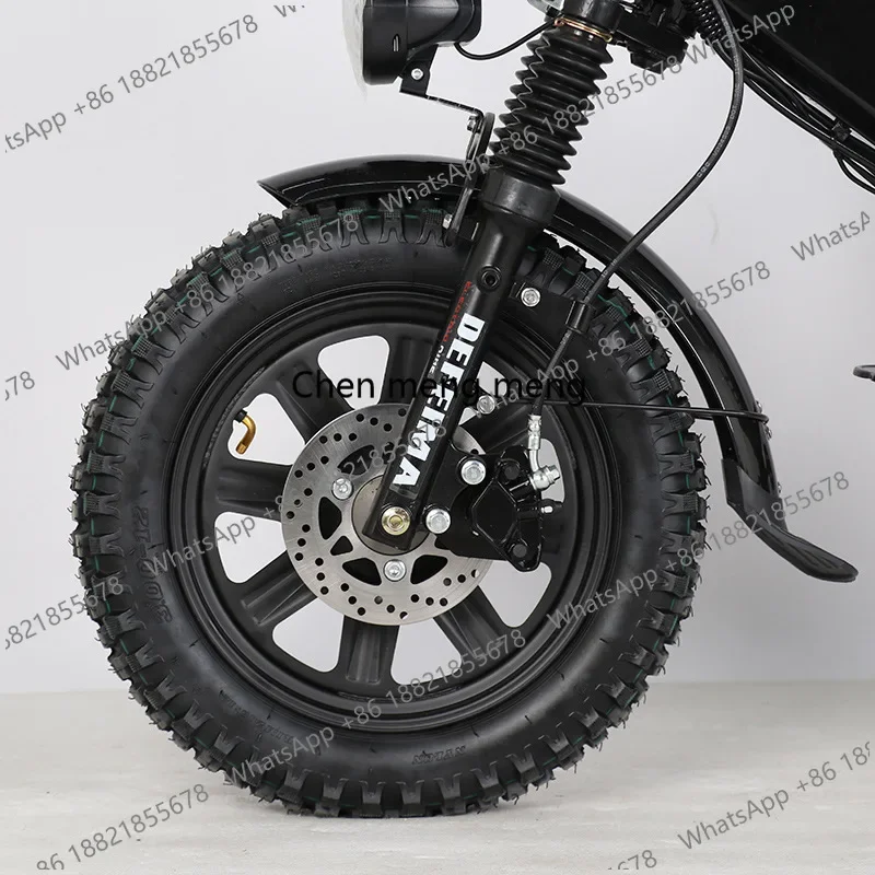XNew dual battery 16 inches, electric bicycle express food delivery, lithium battery scooter - view 6