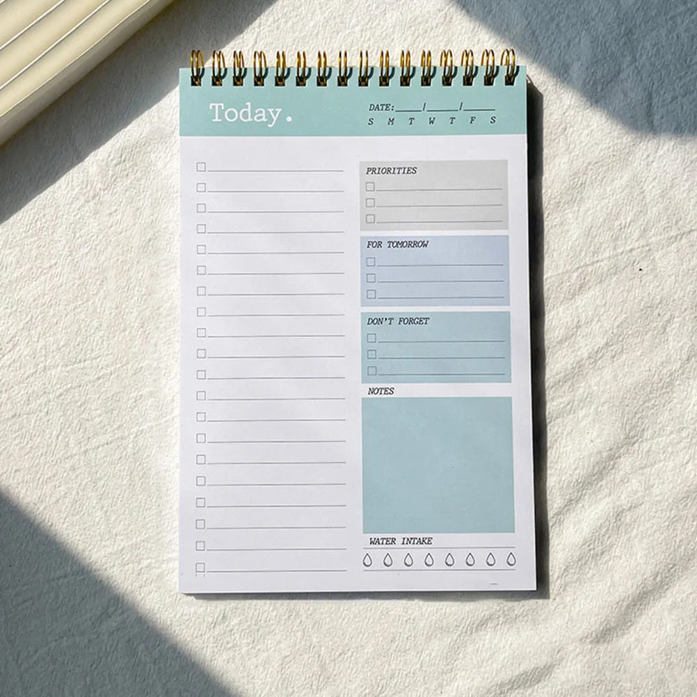 

4Pcs Daily Planner Notepad Paper Material Tear Off to Do List Organizer Work Schedule Planning Pad to Do List Notepad