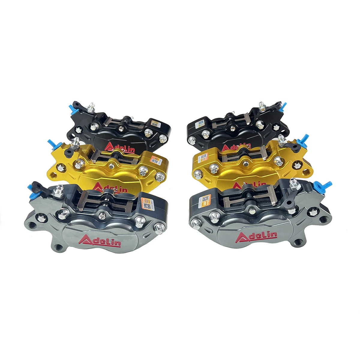 Adelin ADL-7 ADL-20 Brake caliper HF6/F101 Motorcycle Disc Brake Caliper Right Left 4 Piston 40mm For BWS RSZ CNC Honda cbr 1000