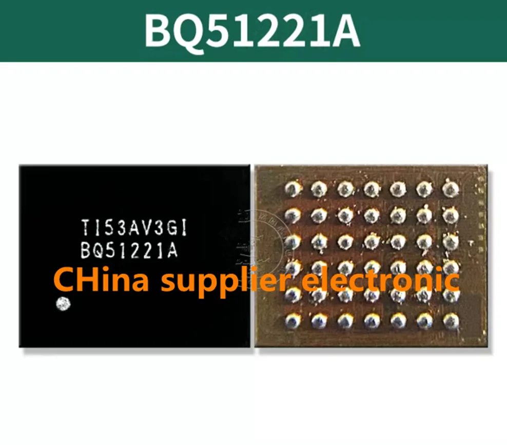 

5pcs-50pcs BQ51221A For Samsung S6 Charger IC G9200 G925F G9250 USB charging chip charger IC BQ51221