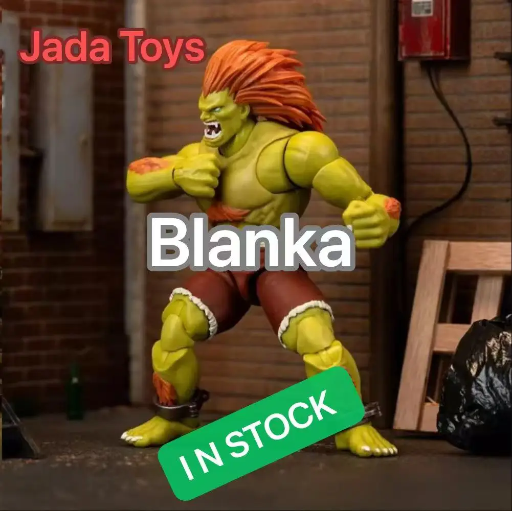 

100% Original Jada Toys Ultra Street Fighter 2 The Final Challengers Blanka Action Collection Figures Model Toys Gifts In Stock