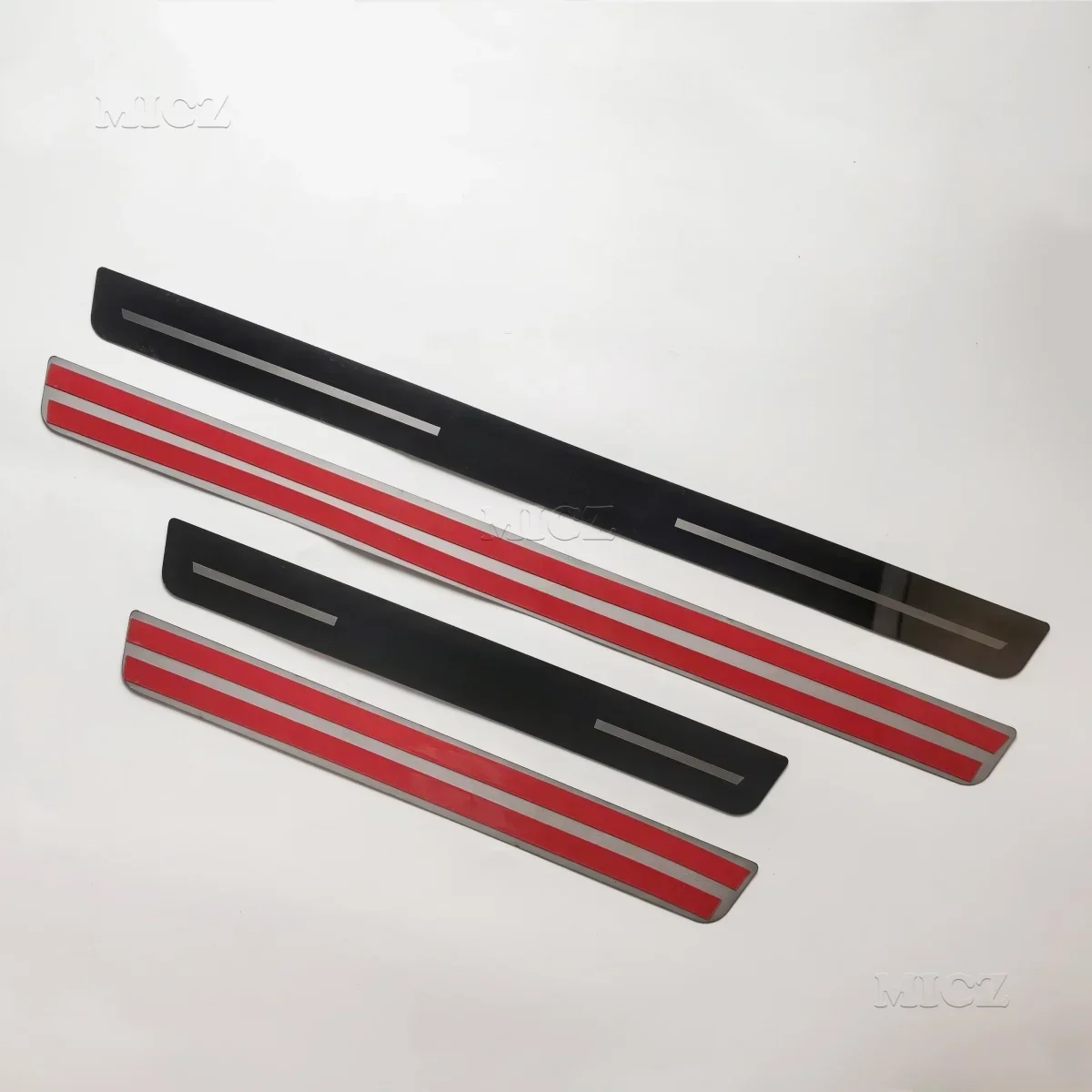 For VW Volkswagen PASSAT B5 B6 B7 B8 Car Styling Stainless Steel Car Door Sill Scuff Plate Cover Protection Decorative