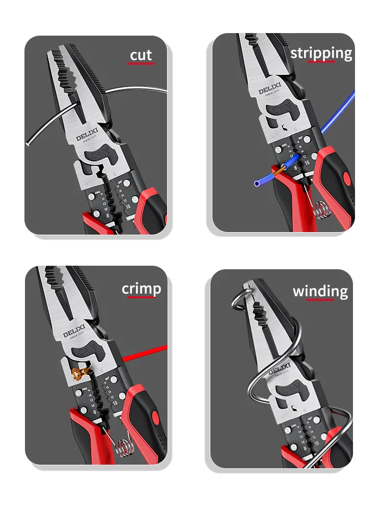 Labor-saving wire pliers electrician\'s special vise shearing wire pliers household essentials