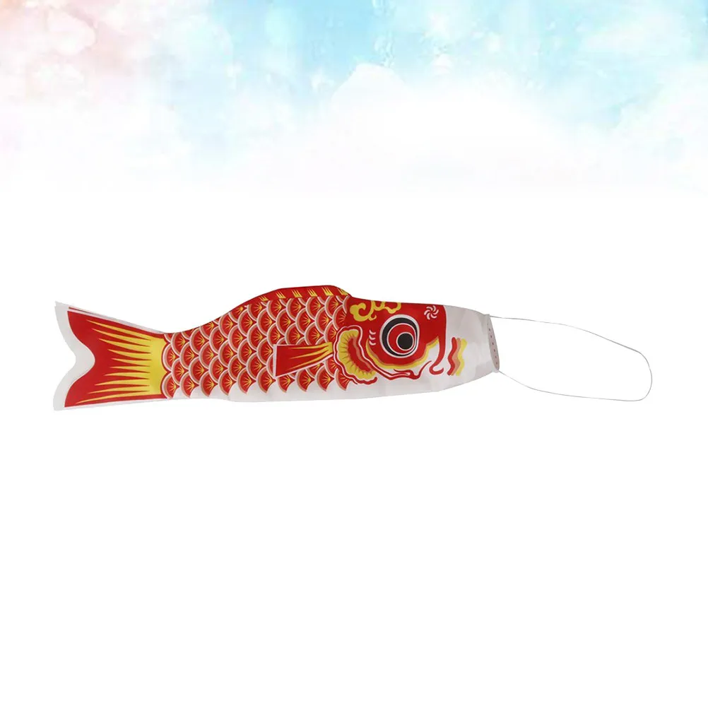 100Cm Carp Koinobori Windsock Japanese Fish Banner Outdoor Waterproof Decor for Garden Wall Window Hanging Festival Decoration