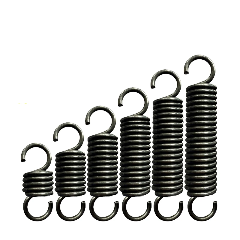 Pullback Spring Extension Tension Expansion Spring Open Hook Tension Spring Outer Wire OD:2.5mm Dia:14mm-22mm Length:45mm~260mm