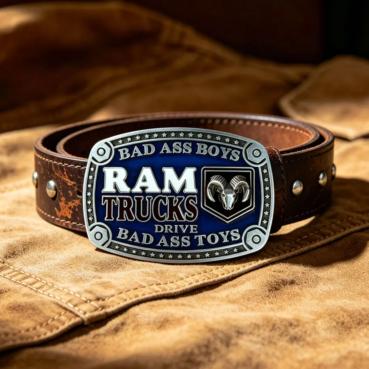 Cartoon Belt Buckle Drop Shipping - Retro Western Cowboy Style Embossed Belt Buckle for Men