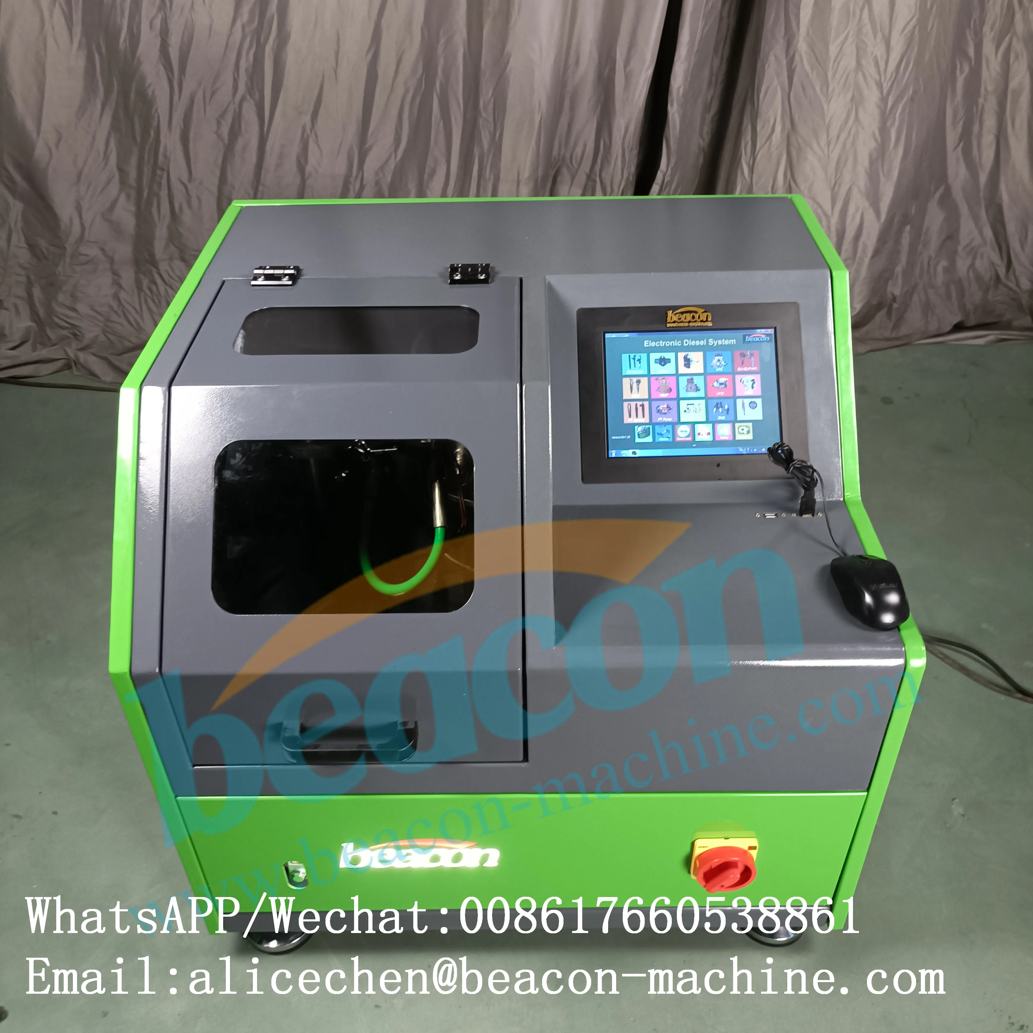 Promotion Beacon Machine Common Rail Diesel Fuel Injector Test Bench with QR Coding EPS205