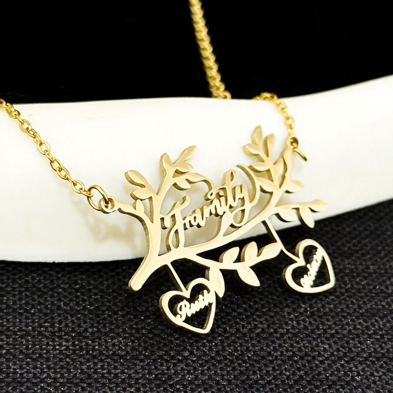 

Customized Name Pendant Necklace Personalized For Women Stainlesss Steel Choker Jewelry Couple Birthday Valentine's Day Gifts