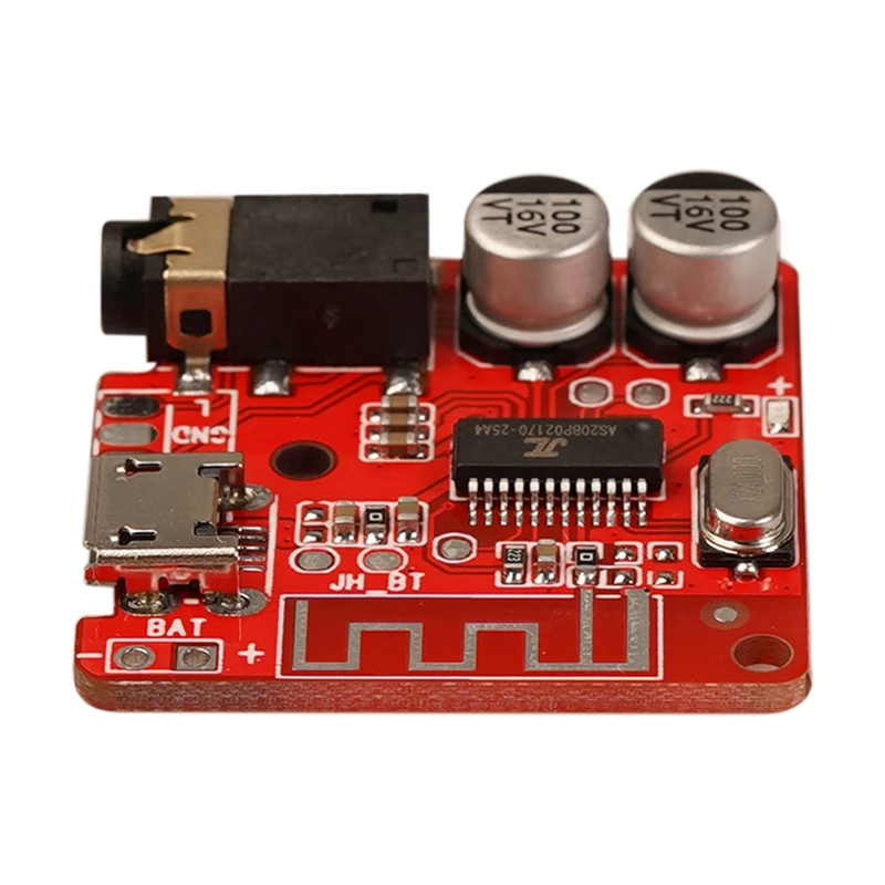 Carte décodeur MP3 sans perte Bluetooth 5.0, connecteur audio sans fil, technologie itude stéréo, 3.7-5V, rouge, bricolage