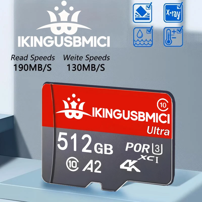 Карта памяти Play PRO MicroSD Express/512 ГБ/256 ГБ, видео 4K, карты памяти для игровых консолей, скорость до 900 МБ/с для Nintendo Switch 2