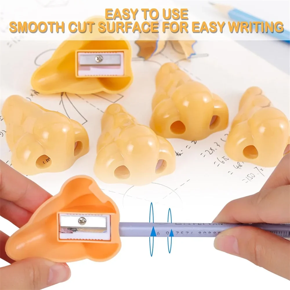 

Nose Pencil Sharpener Double Hole Sharpener Novelty School Supplies for Kids Students Classroom Gifts Teacher Rewards and Prizes