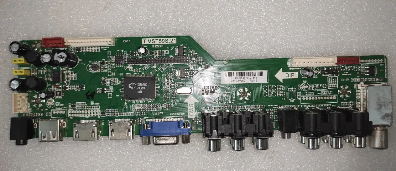 شحن مجاني! T.VST59S.21 العالمي LCD TV اللوحة متعددة الوظائف واجهة HD AV متوافق مع شاشات LCD مختلفة