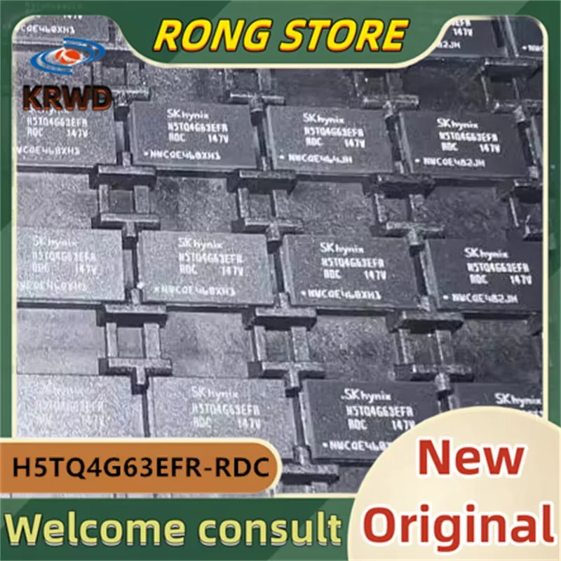 (5PCS/10PCS)  H5TQ4G63EFR New and Original Chip IC H5TQ4G63EFR-RDC  H5TQ4G63  BGA96 512M DDR3