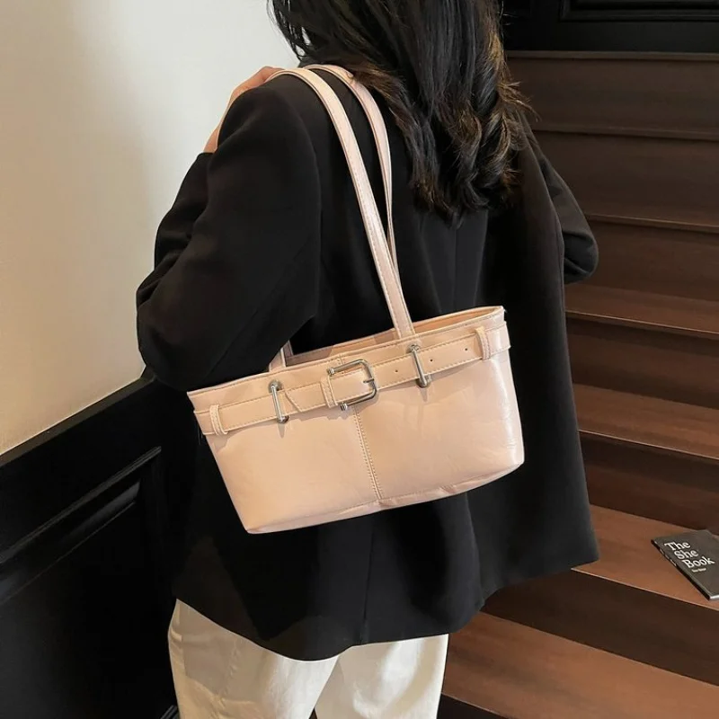 Elegant Designer Leather Crossbody Bag For Women Luxury Brand Shoulder Handbag Ladies Tote Stylish Office Accessory