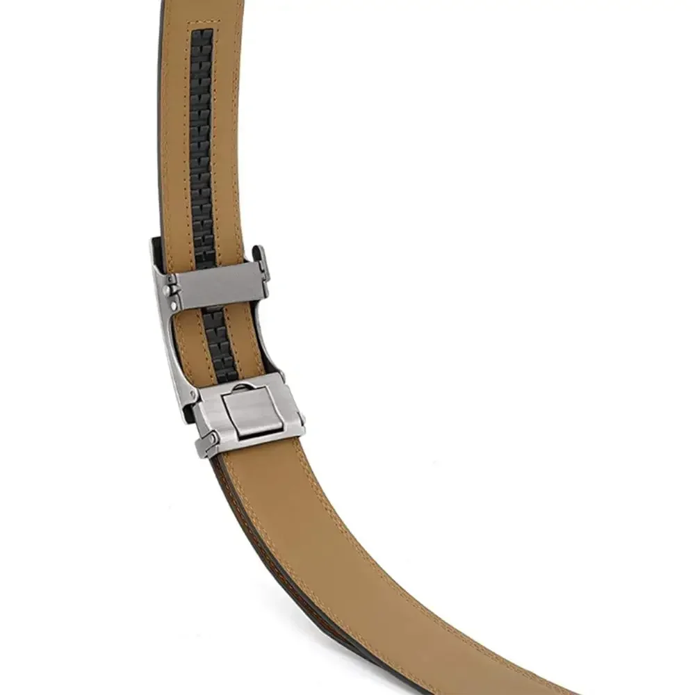 Men Belt Genuine Leather Belts Without Buckle Cowskin Casual Belts Business Male Fashion Designer Brand Belt Women