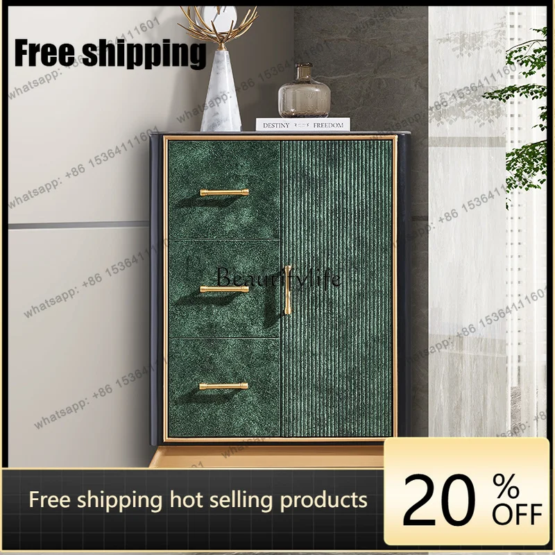 Factory Direct American Corner Cabinet Modern Light Luxury Storage Locker Multifunctional