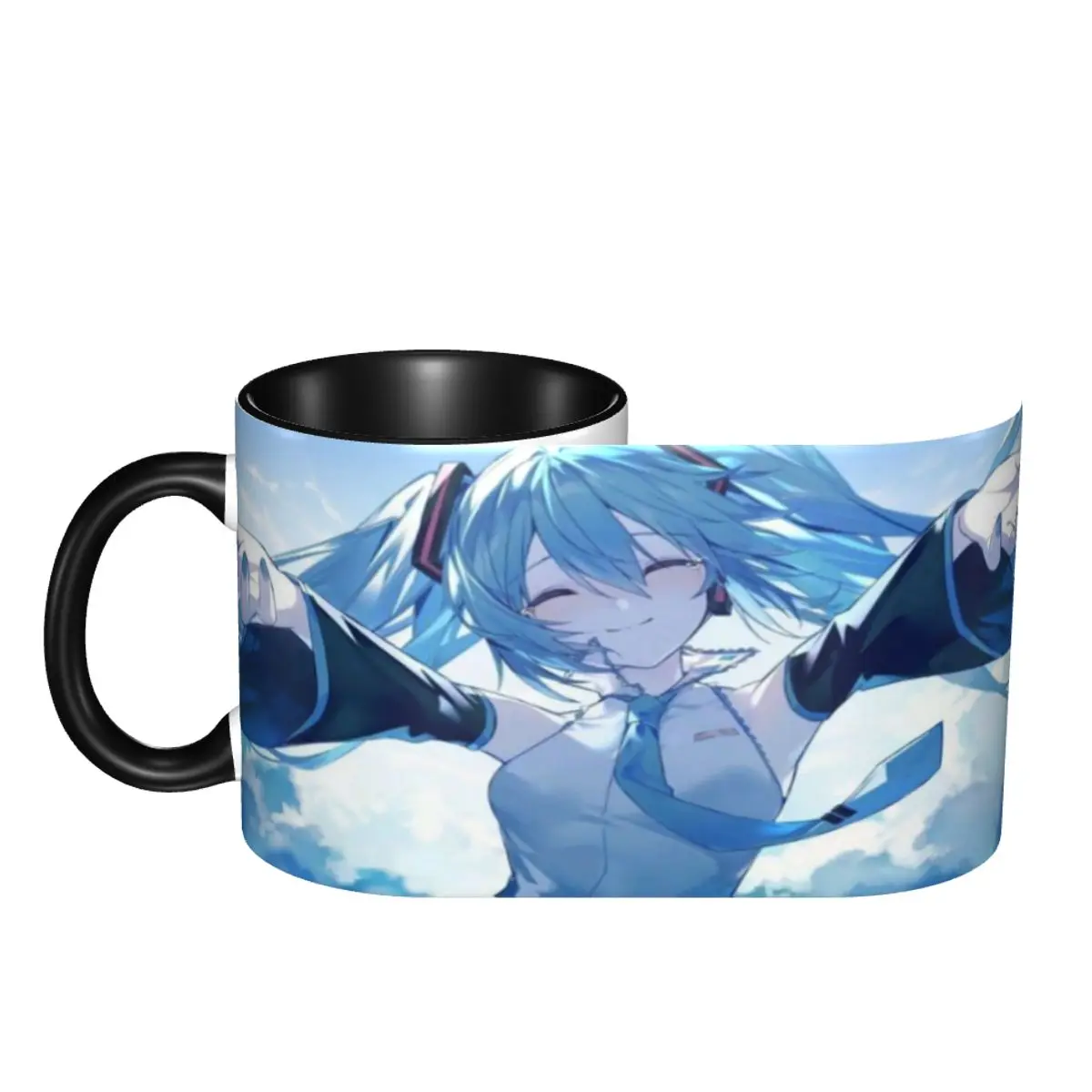 

Hatsune Miku Merch Mugs Gifts for Kids Cute Water Cups