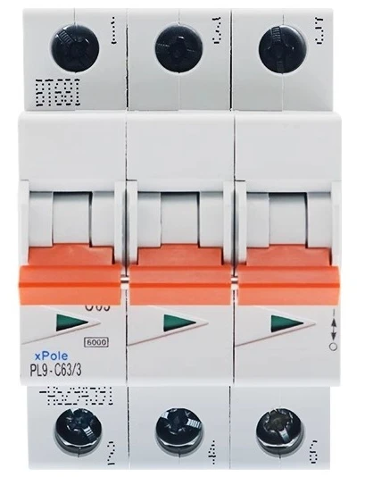 

Parts for PL9-C63/3 PL9-C40/3 Mini Circuit Breakers, Air Switches