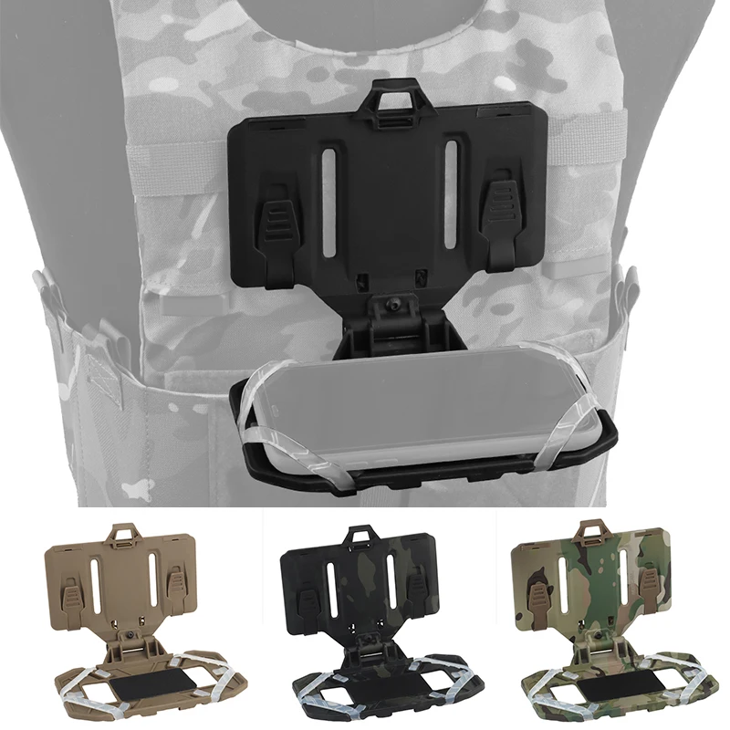 Molle Tactical Universal Folded Navigation Board For Phone Airsoft Accessories Military Equipment Cs Army Wargame