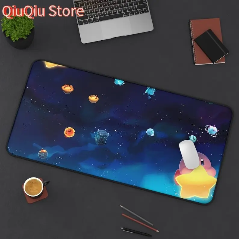 

Kawaii Kirby Gaming Pad | Cute Desk Mat | Character Mousepad | XL Non-Slip Mat | Durable Art | Gamer Gift | Playful Design