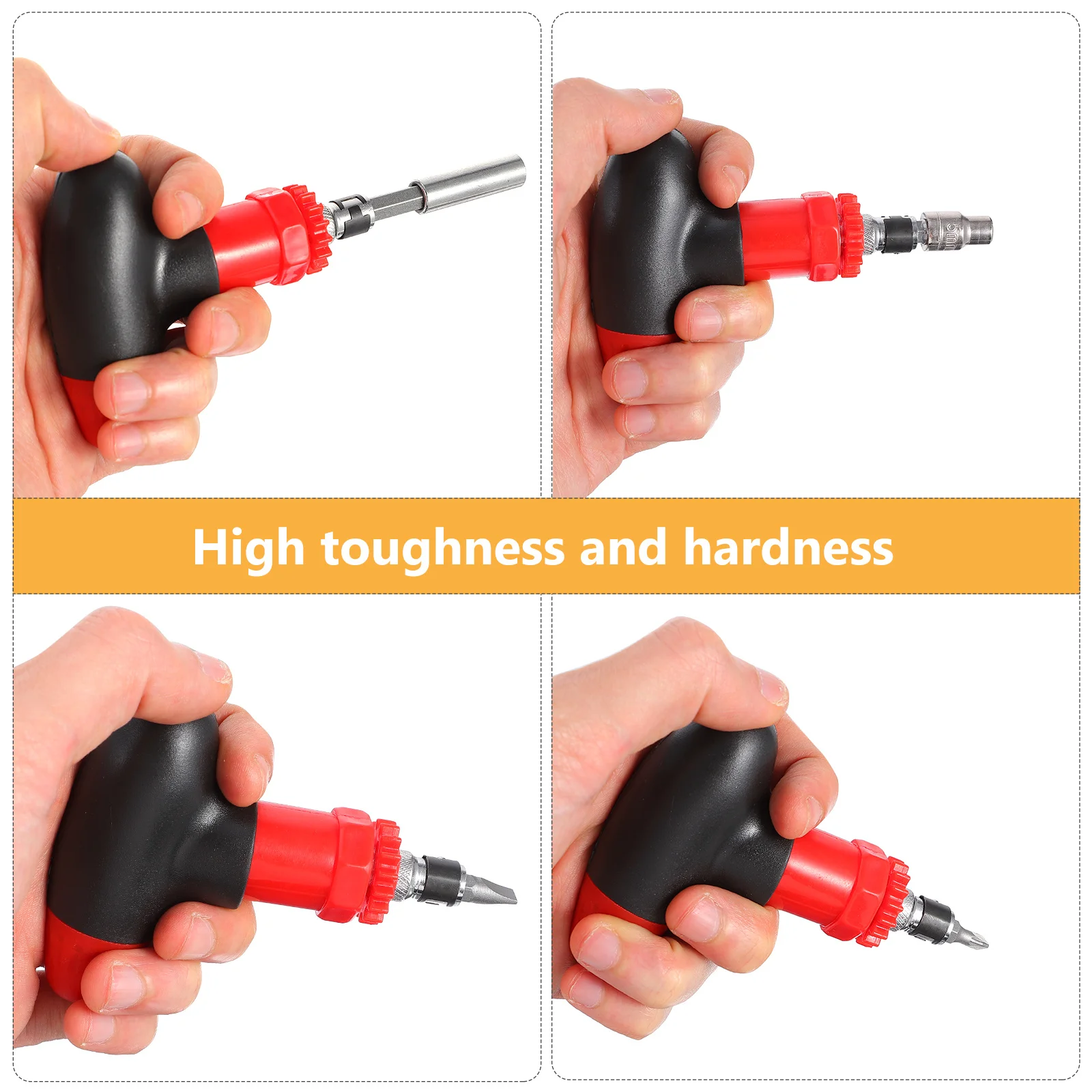 

1Set Screwdriver Wrench Set High Grade Chrome Vanadium Steel T Handle Ratchet Tool for Mechanical Repair and Maintenance
