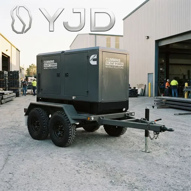 EPA 80kW 90kVA 100kVA 100kW 3 Phase 400V 60Hz Silent Generator with Auto Remote Start Portable for Industrial