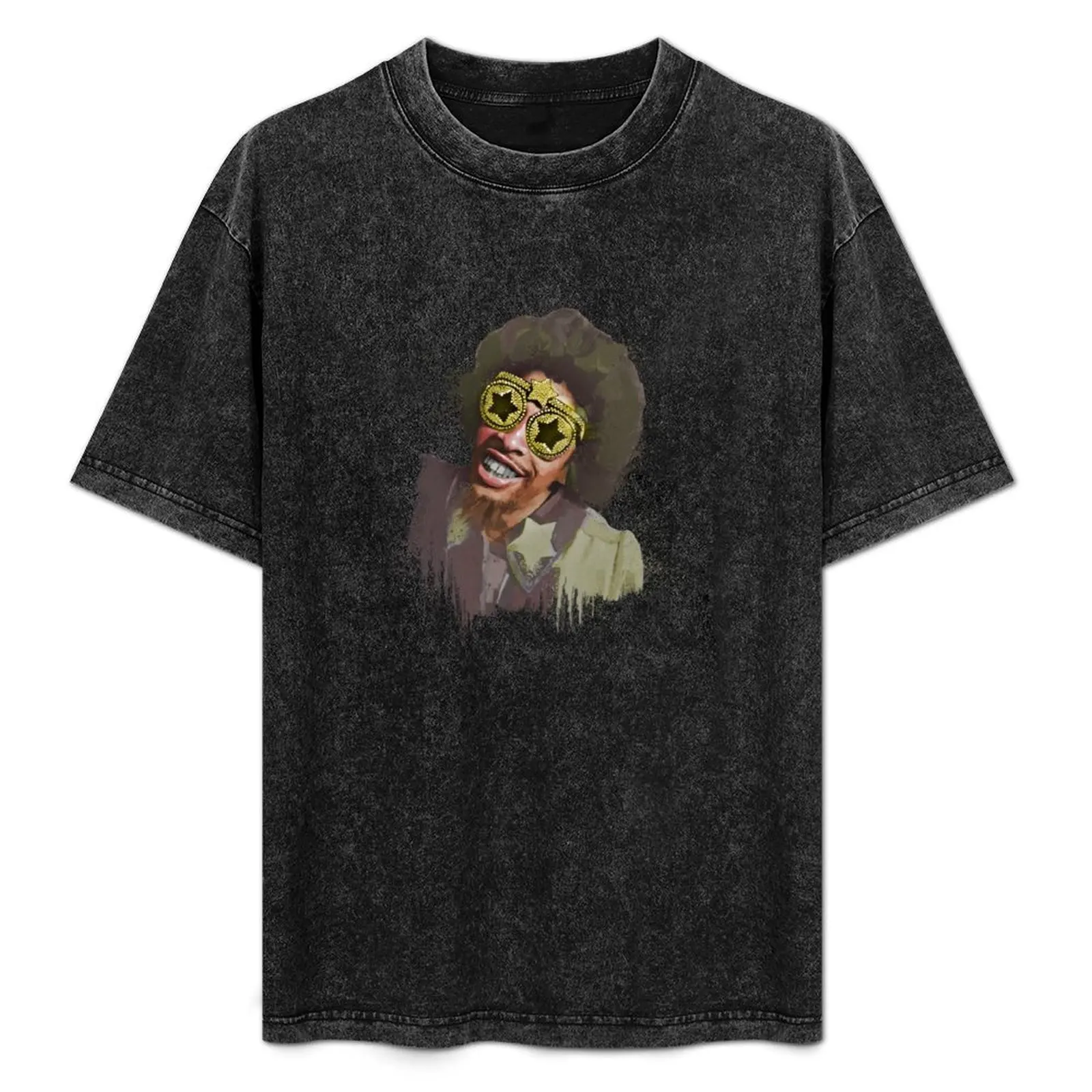 BOOTSY COLLINS Famous musician Portraits T-Shirt customs cheap stuff Men's t shirts