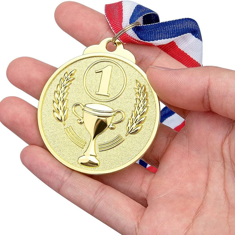 30Pcs Gold Silver Bronze Winner Medals Awards 1St 2Nd 3Rd Prizes For Competitions