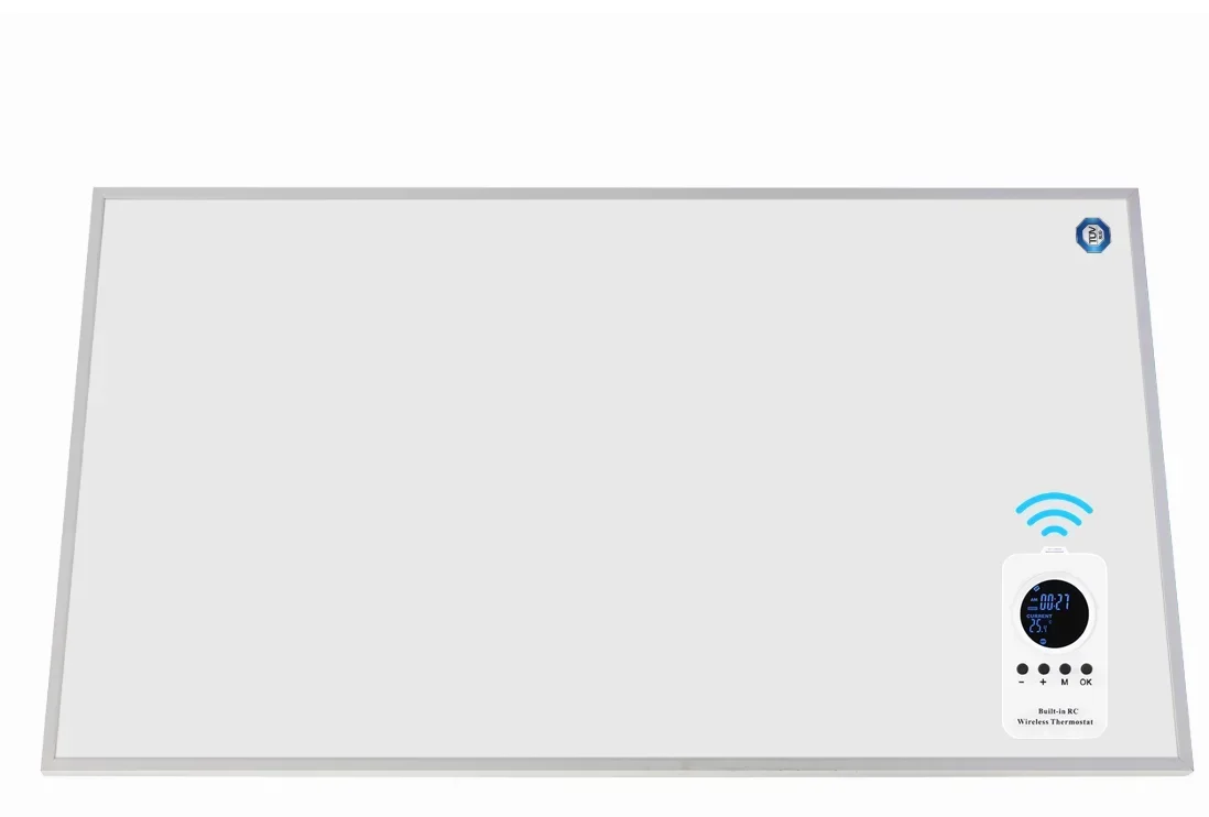 Riscaldatore a pannello a infrarossi 180-600W Riscaldamento di routine montato a parete Riscaldatore domestico radiante Tecnologia a cristalli di carbonio a infrarossi 100-240V