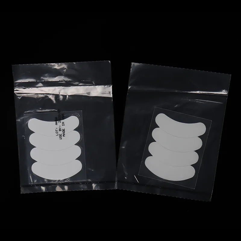 2/4 Pairs 3D Silicone Eyelash Extension Eye Pads, Lightweight Breathable Lower Lash Isolation Pads