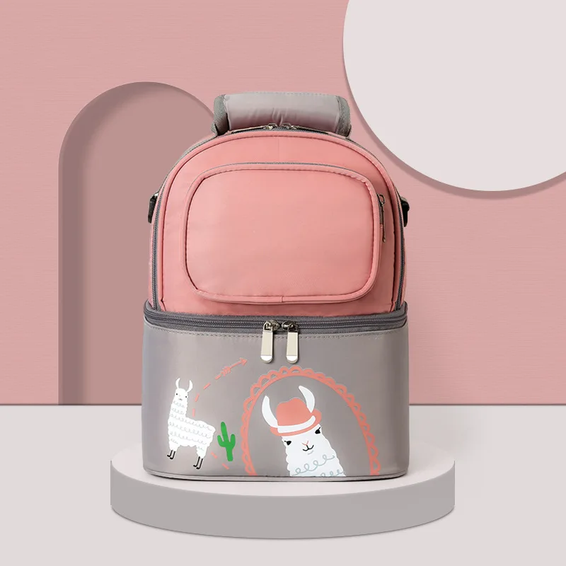 No Washing Mommy Bag Cooler Bag Multi-function Thermal Backpack bag Diaper Bag Waterproof Backpack Milk Bottle for baby Stroller