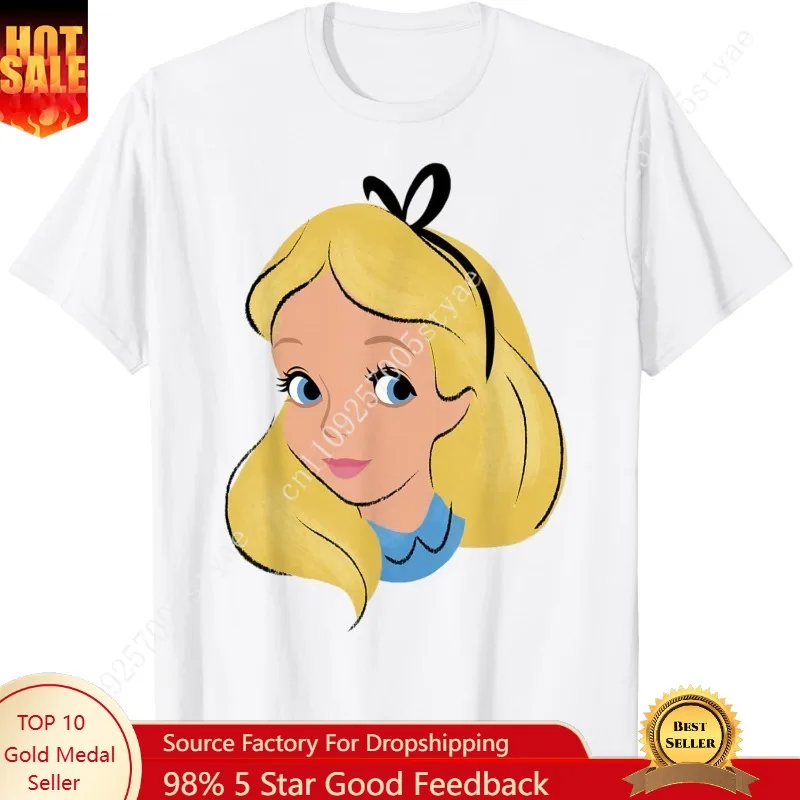 

Disney Alice in Wonderland Alice Big Face T-Shirt