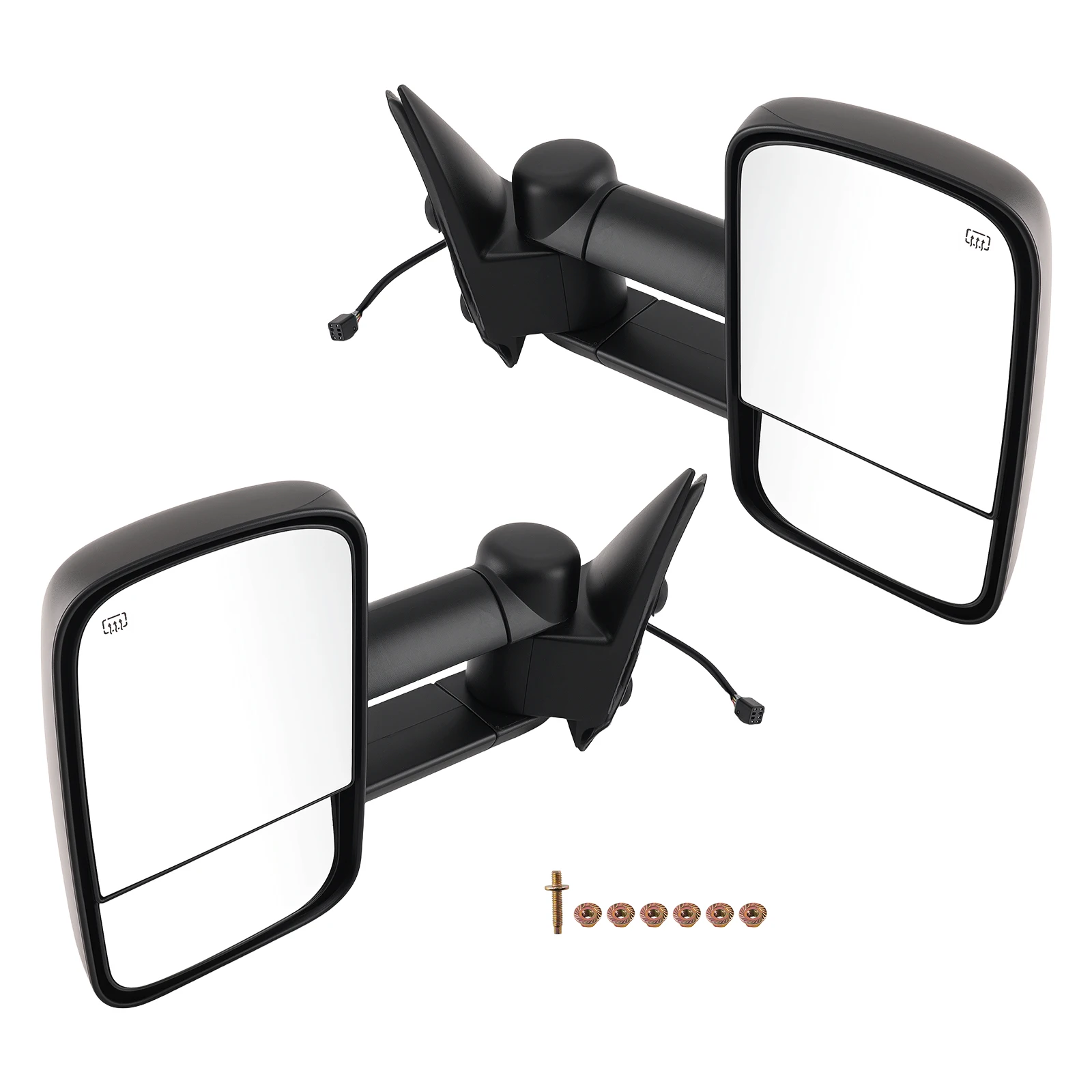 

Side Mirror for Chevy Silverado 1999-2002 Heated Extendable 15172060