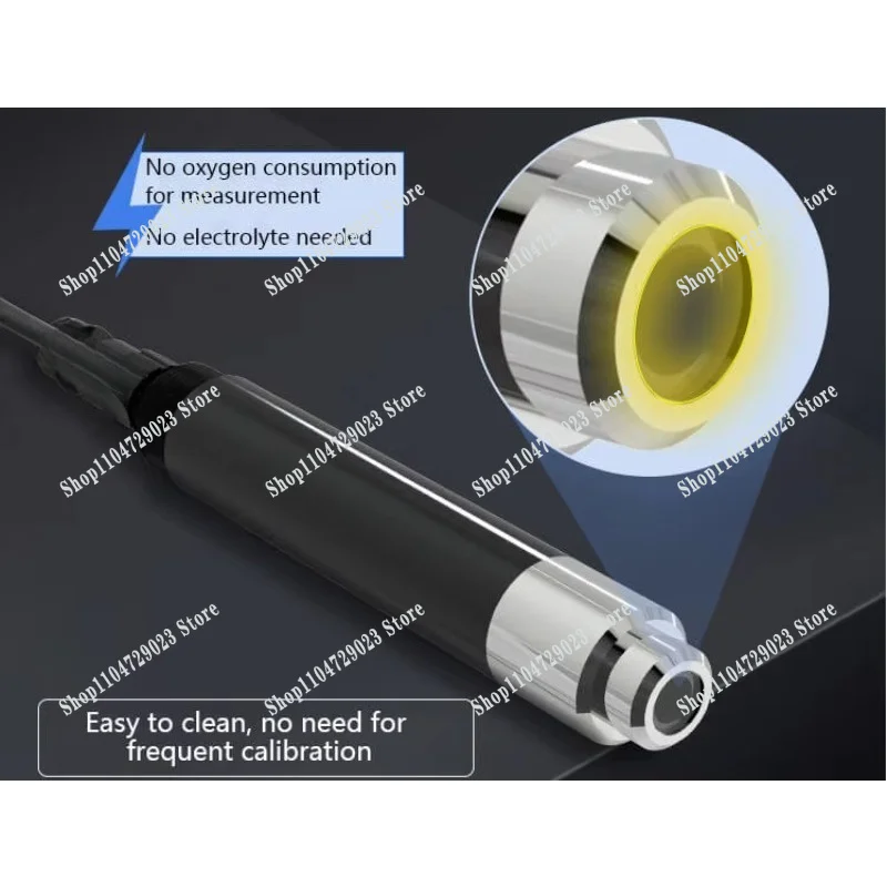 Optical dissolution sensor digital observer for aquaculture ponds