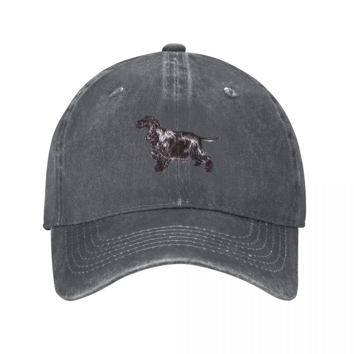 Cocker Spaniel - Blue Roan - Dog Breed Show Stack Stand Baseball Cap Hood Horse Hat Men Women's