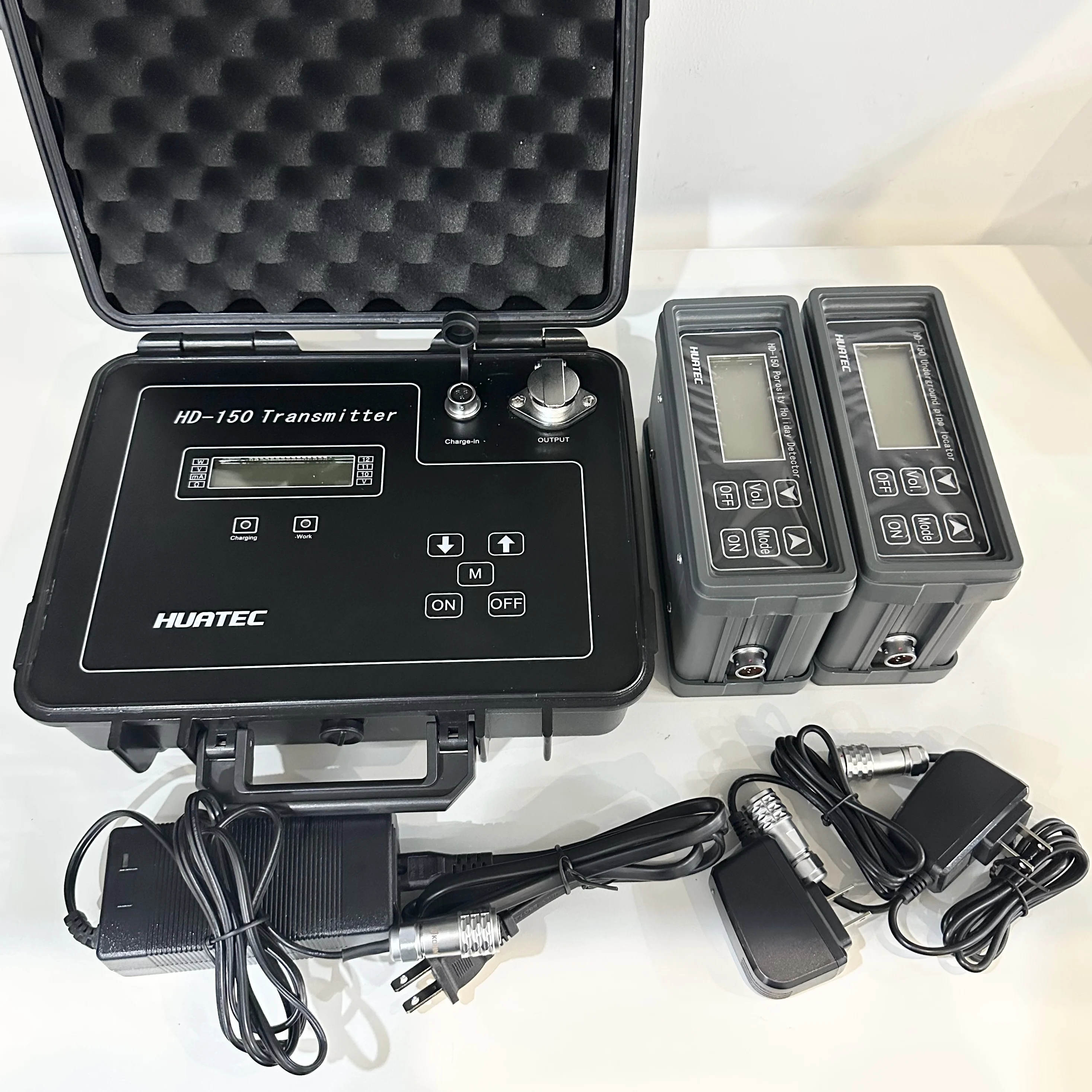 Underground Pipe Locator and Porosity Detector/High Voltage Pinhole Detector