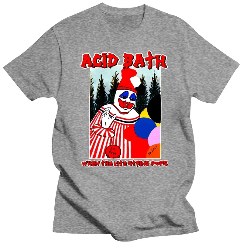 Acid Bath When The Kite String Pops American Sludge Metal Band Men's Short Sleeve Tee Printingparty Tops Tees Dominant Harajuku