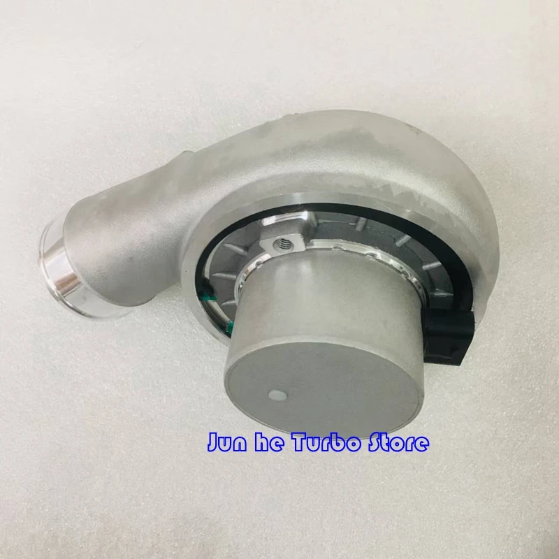 طقم شاحن توربيني كهربائي، شاحن توربيني كهربائي للدراجات النارية، مدخل فلتر الهواء لجميع السيارات لتحسين السرعة #1