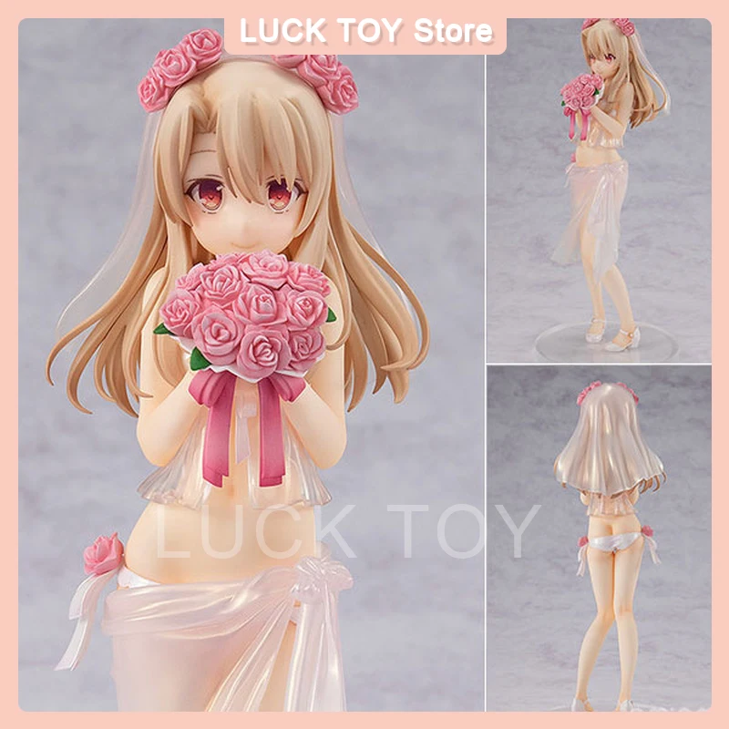 Fate Kaleid Liner Prisma Illya Illya Wedding Dress Style 21cm Pvc Action Figure Anime Figure Model Toys Figure Doll Gift