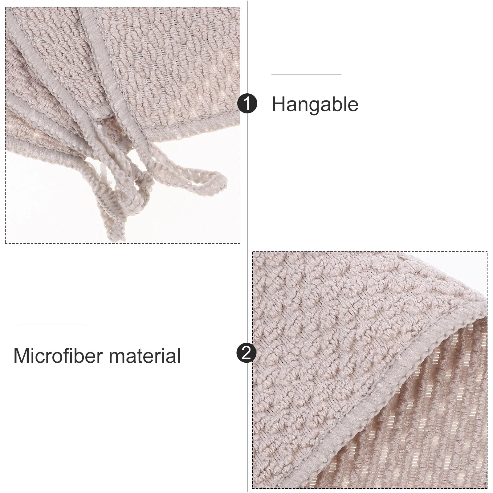 

4Pcs Kitchen Dishcloth Highly Absorbent Non-Stick Durable Soft Dish Washing Towels Multipurpose Cleaning Cloth for Kitchen