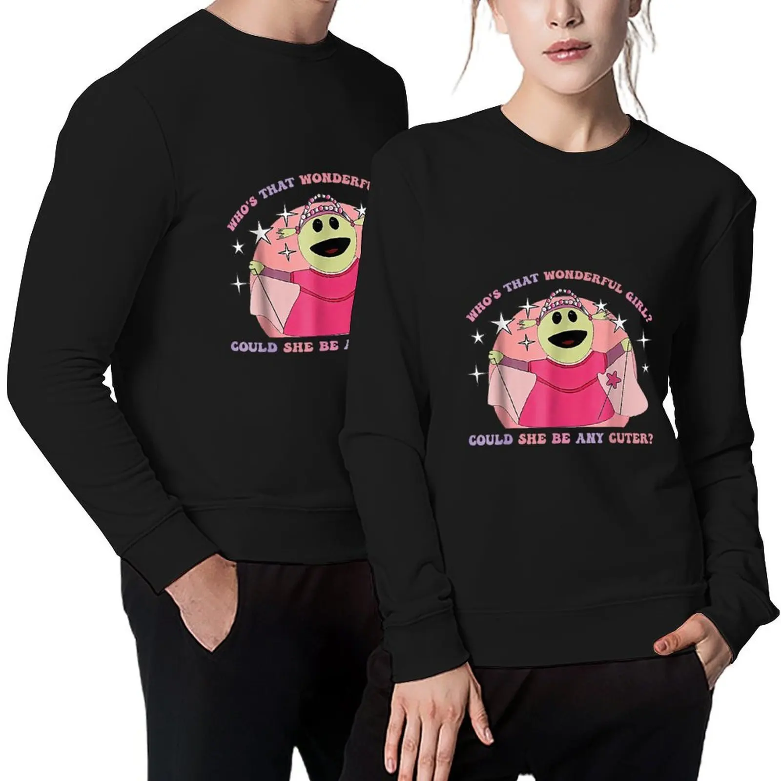 

Fan Nanalan Who's That Wonderful Girl Could She Be Any Cuter Pullover men's sweat-shirt men clothes tracksuits pullover