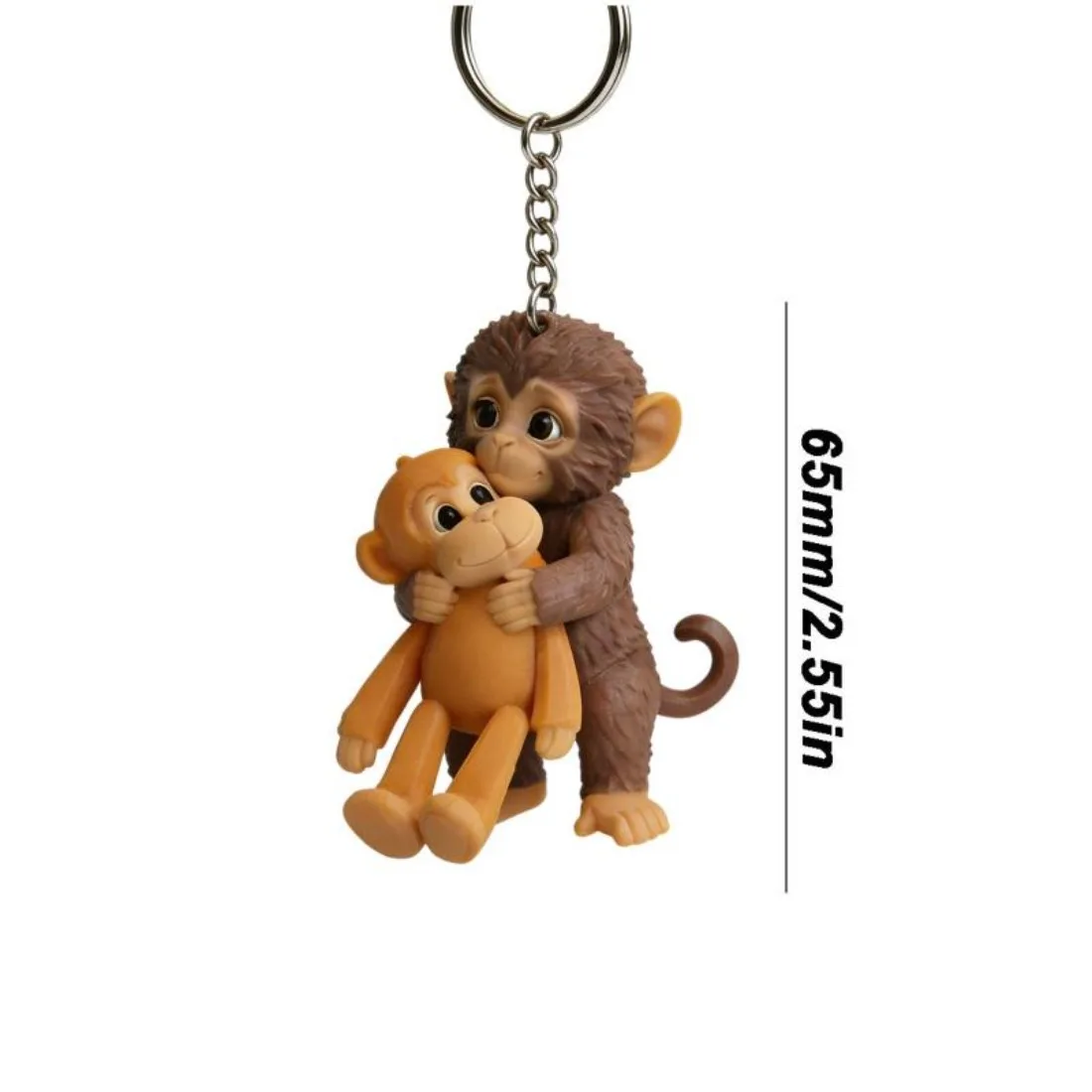 Cute Boxing Monkey Keychain: A Trendy Accessory, the Perfect Handbag Accessory for Women—Durable and Stylish - Detail 1