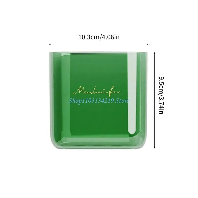 N5KC Compact Wall Mounted Storage Solution Remote Control Holder Durable Materials Easy To Install Wall Organizers